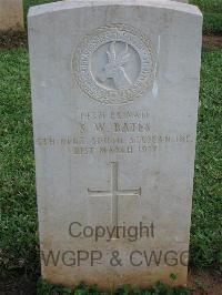 Dar Es Salaam War Cemetery - Bates, S W